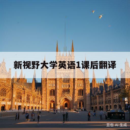 新视野大学英语1课后翻译(新视野大学英语1课后翻译答案第三版)