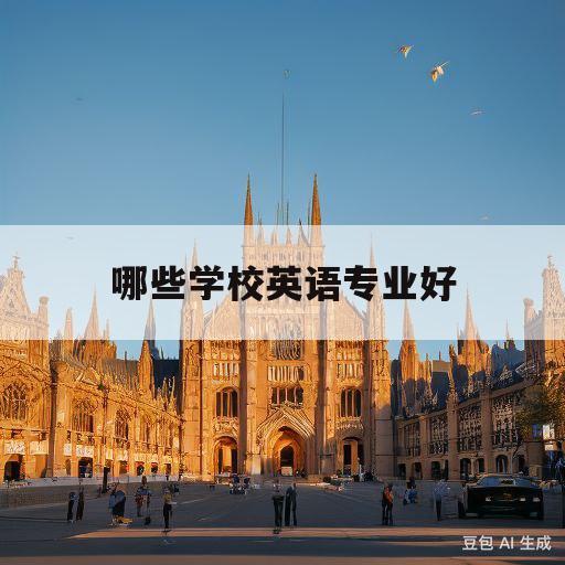 哪些学校英语专业好(哪个学校的英语专业比较好)