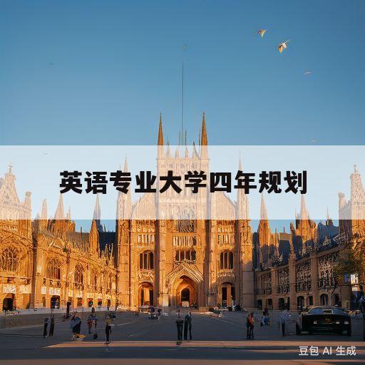 英语专业大学四年规划(英语专业大学四年规划3000字)