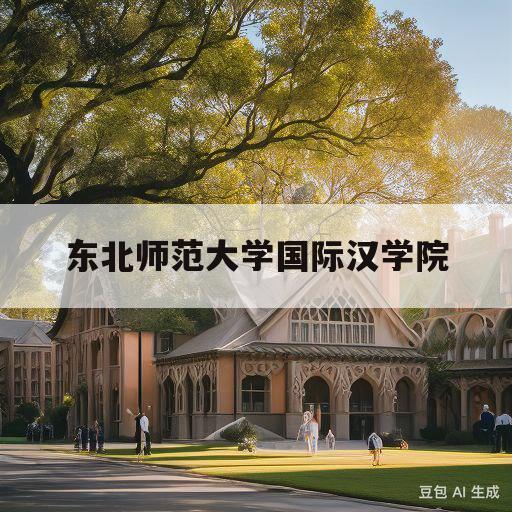 东北师范大学国际汉学院(东北师范大学国际汉学院研究生)