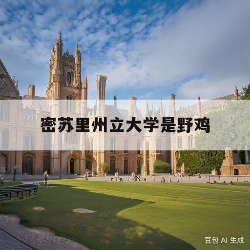 密苏里州立大学是野鸡(密苏里州立大学世界排名)