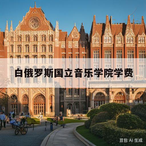 白俄罗斯国立音乐学院学费(白俄罗斯国立音乐学院招生简章)