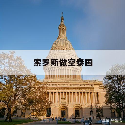 关于索罗斯做空泰国的信息