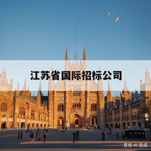 江苏省国际招标公司(江苏省国际招标公司什么时候改名)