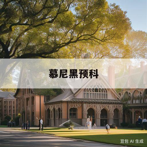 慕尼黑预科(慕尼黑大学有预科吗)