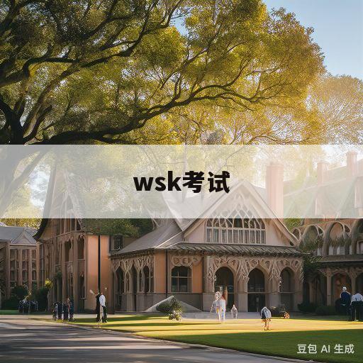 wsk考试(wsk考试难吗)