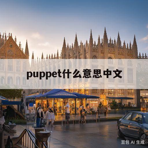 puppet什么意思中文的简单介绍