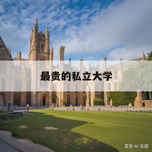 最贵的私立大学(最贵的私立学校一年多少钱)