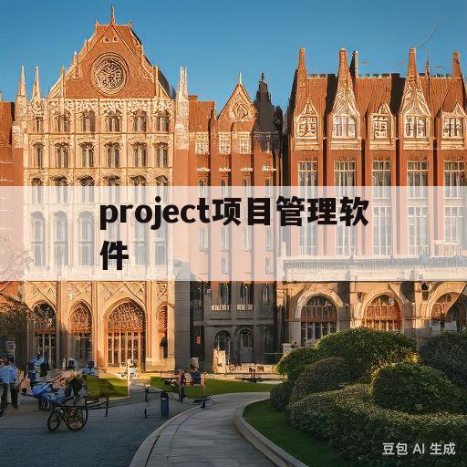 project项目管理软件(project项目管理软件破解版)