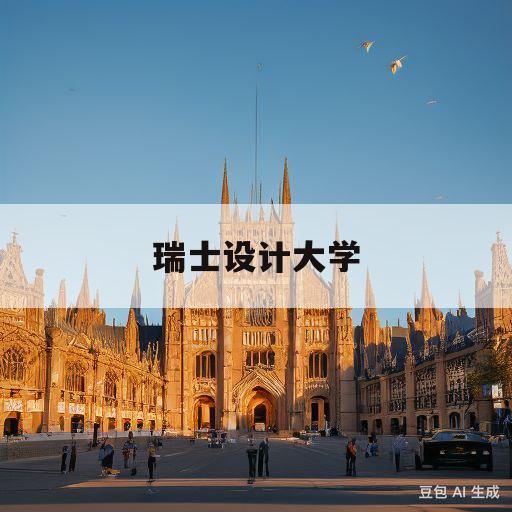 瑞士设计大学(瑞士现代设计的两所学校)