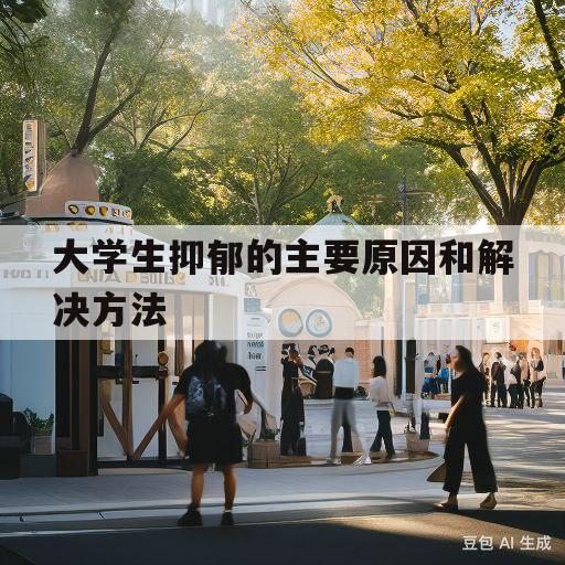 大学生抑郁的主要原因和解决方法(大学生抑郁的主要原因和解决方法英语)