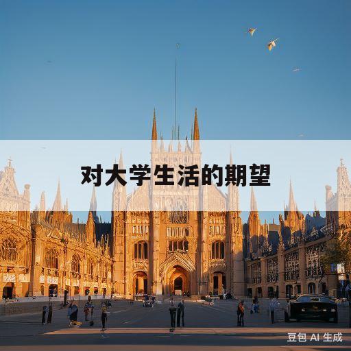 对大学生活的期望(对大学生活的期望与规划英语作文)