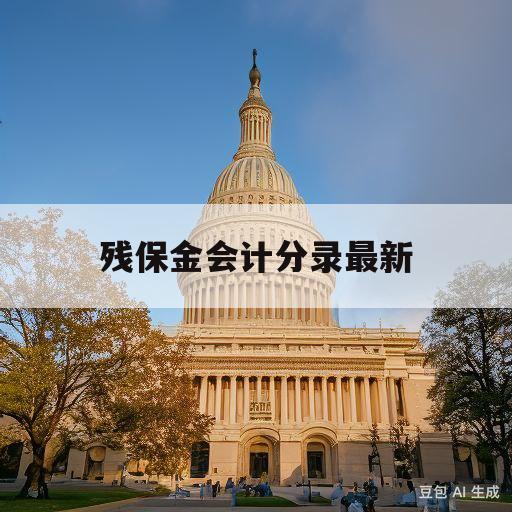 残保金会计分录最新(残保金会计分录最新规定)